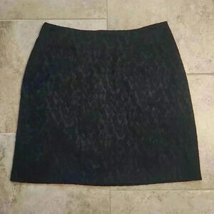 Compagnie Internationale Express Black Lace Detail Skirt